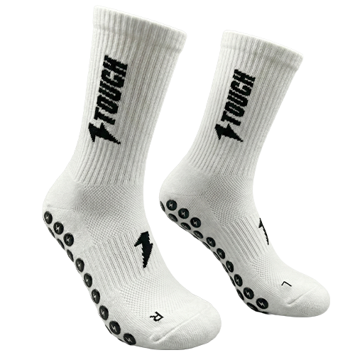 Performance Grip Socks (White)